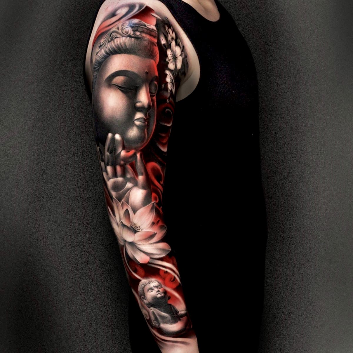 Buddha — Realism / Full sleeve